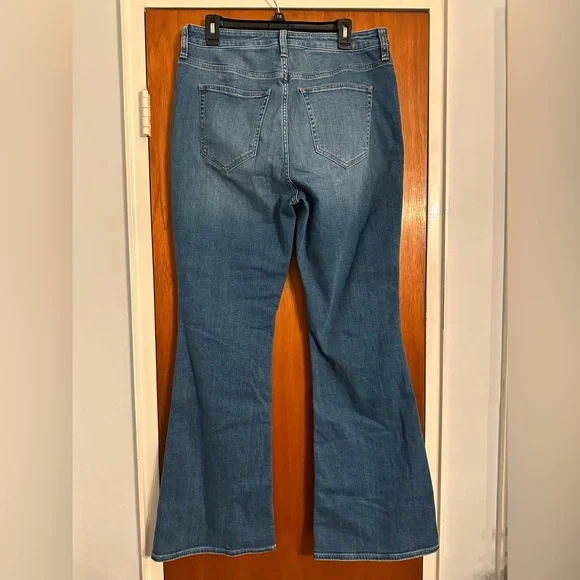 J. Crew Skinny Flare Jeans in Classic Blue - Picture 2 of 5